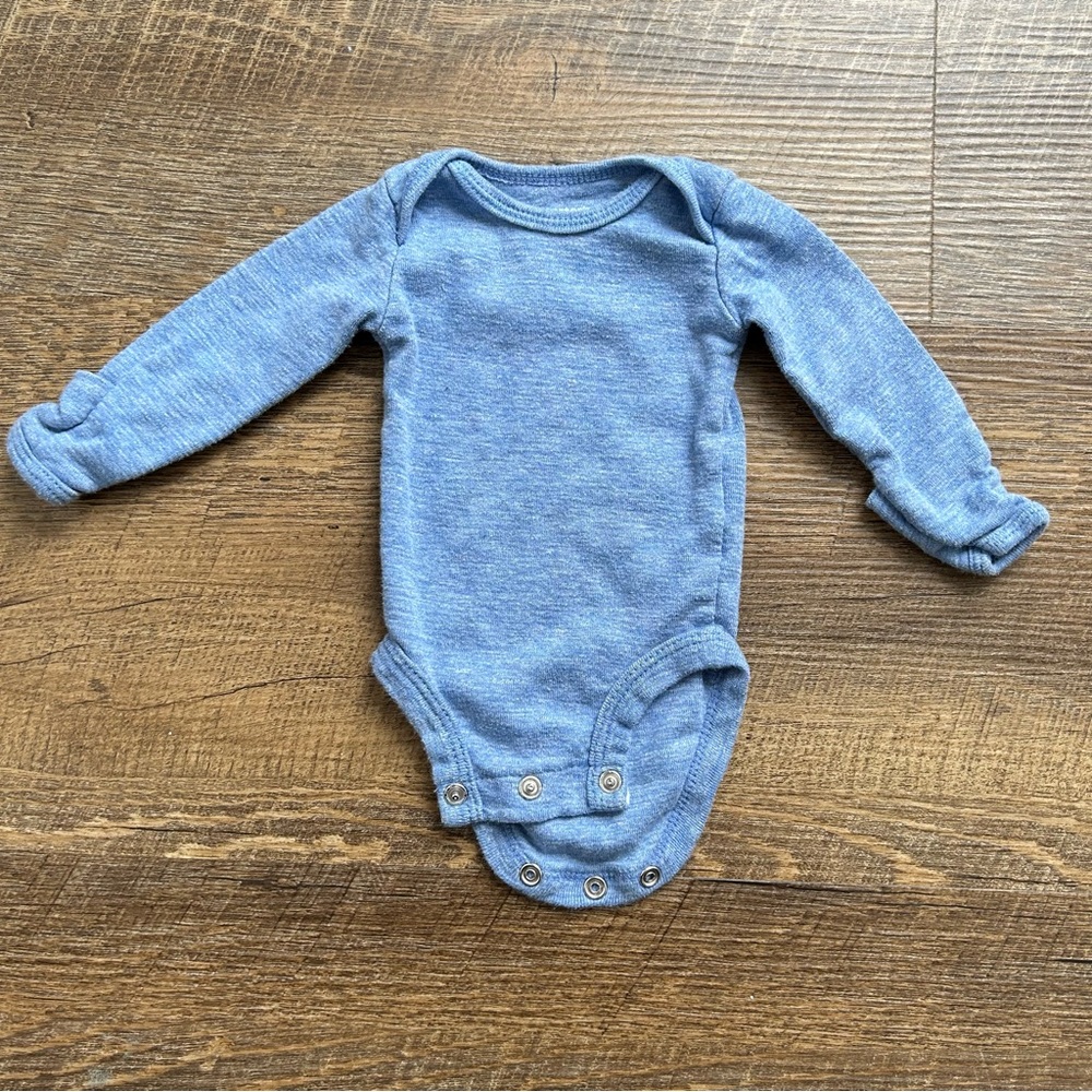 Carter’s Newborn Onesie Lot Solid Colors Onesies Boy Girl Gender Neutral Unisex - Picture 5 of 14
